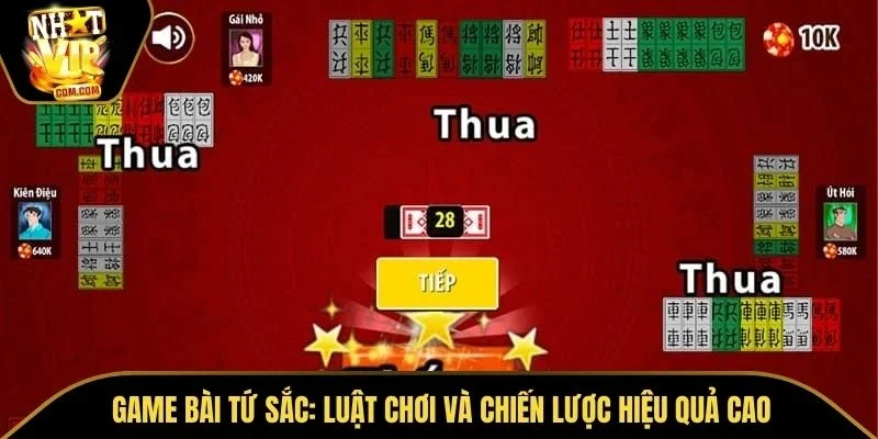 Game Bài Tứ Sắc