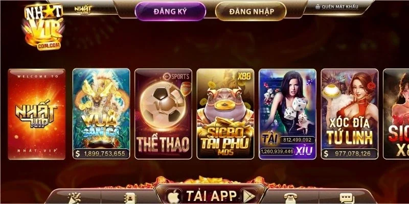 Giới thiệu chi tiết về trang cá cược NHATVIP